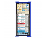 WhiteCoat Clipboard® Trifold - Blue Primary Care Edition